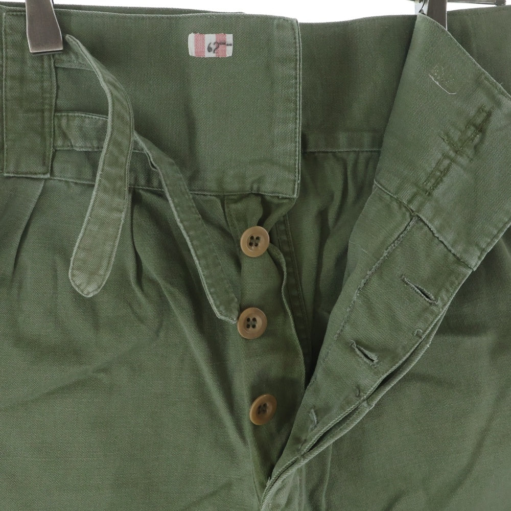 VINTAGE(ヴィンテージ) 40S BRITISH ARMY MILITARY SHORT PANTS イギリス軍 ミリタリー グルカショーツ ショートパンツ カーキ