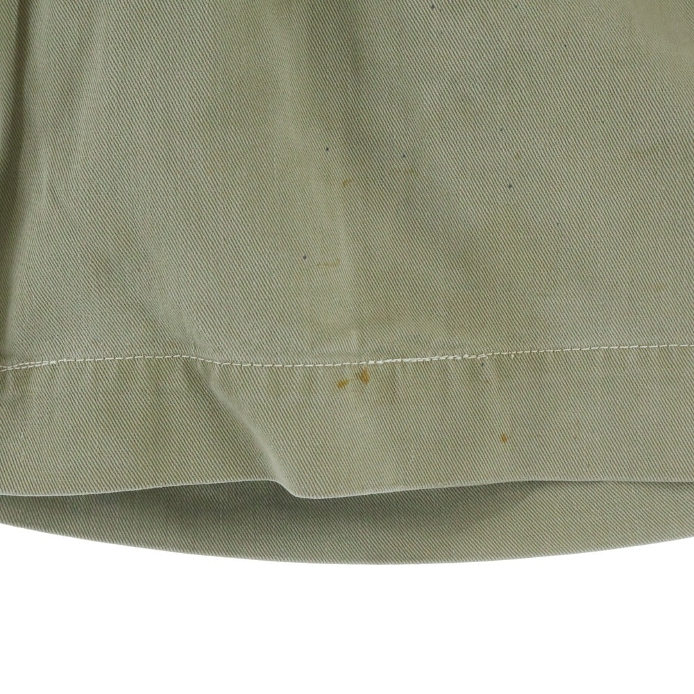 VINTAGE(ヴィンテージ) 40S US ARMY 2 TUCK SHORT MILITARY PANTS アメリカ軍 ミリタリー 2タック ショート パンツ チノ ショーツ ベージュ
