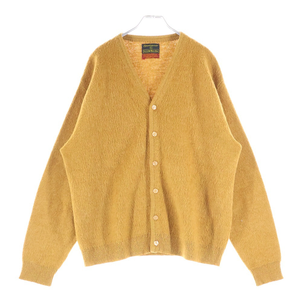 VINTAGE(ヴィンテージ) 60-70S SEARS SPORTWEAR (シアーズ スポーツウェア) MOHAIR CARDIGAN モヘアカーディガン オレンジ