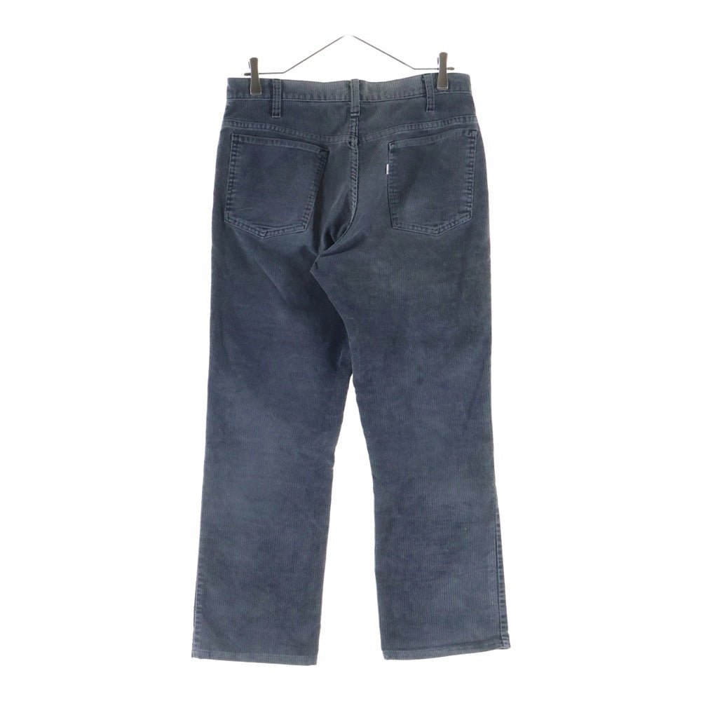 Levi's(リーバイス) 80-90S 519 CORDUROY PANTS ボタン裏209 サークルR ジップアップ コーデュロイ パンツ グレー