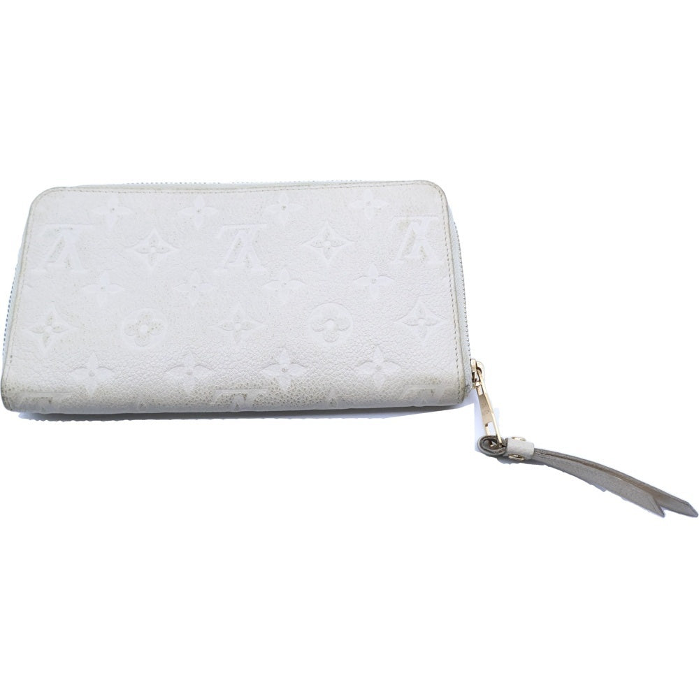 LOUIS VUITTON(ルイヴィトン) MONOGRAM EMPREINTE PORTEFEUILE LEATHER WALLET モノグラム アンプラント ポルトフォイユ スクレット レザー ウォレット 長財布 レディース