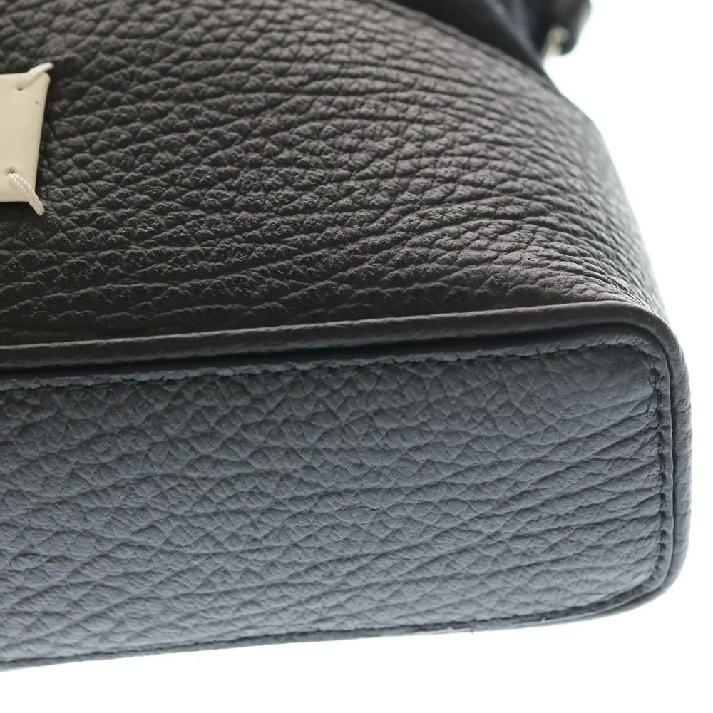 Maison Martin Margiela(メゾンマルタンマルジェラ) 5AC HOBO SHOULDER BAG SMALL ホーボー スモール ショルダー バッグ ブラック SB1WG0042 P4348 T8013 レディース