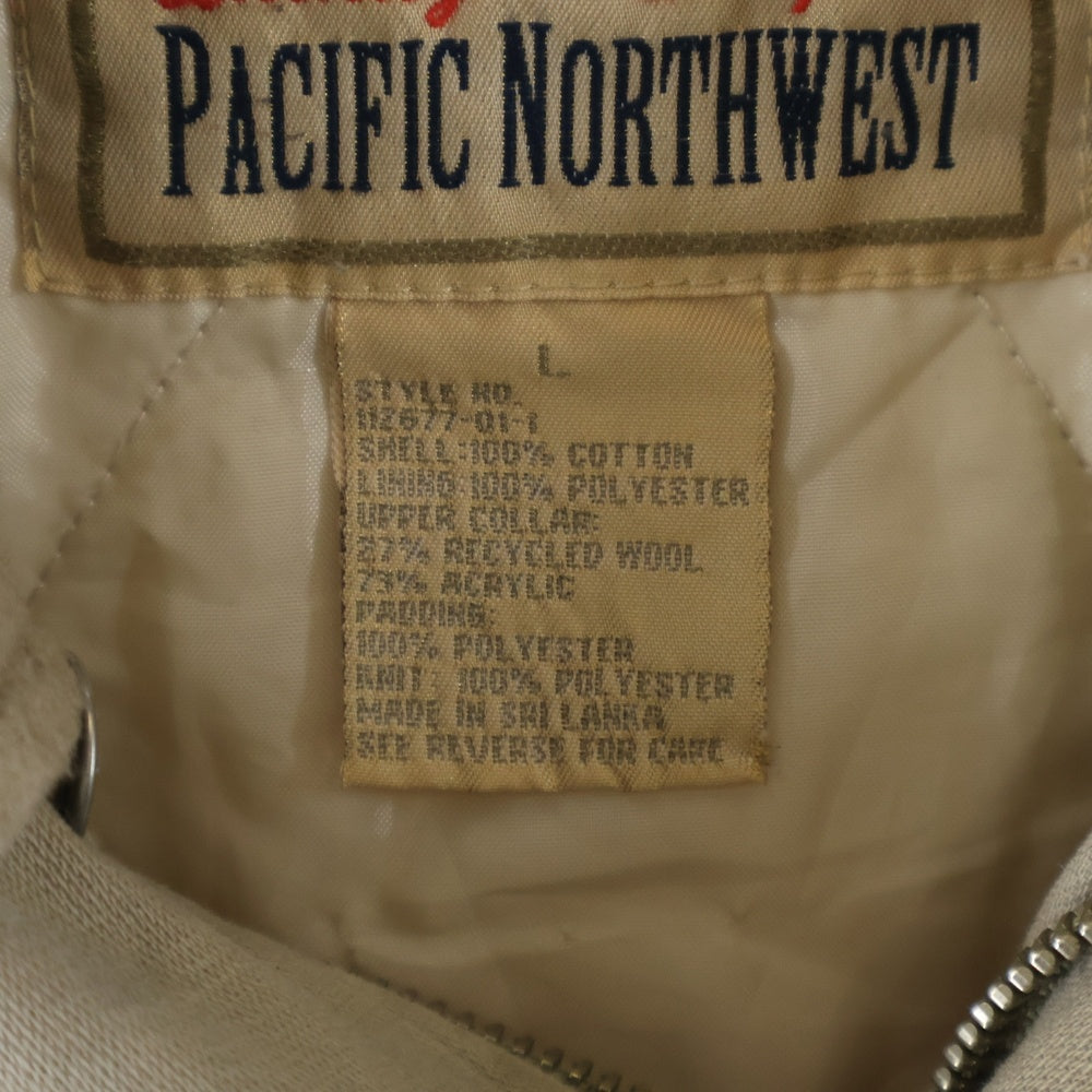 GAP(ギャップ) 80S VINTAGE AUTHENTIC SPORTSMAN QUALITY COMFORT PACIFIC NORTHWEST N-1 TYPE JACKET ヴィンテージ 裏地キルティング ジャケット ベージュ