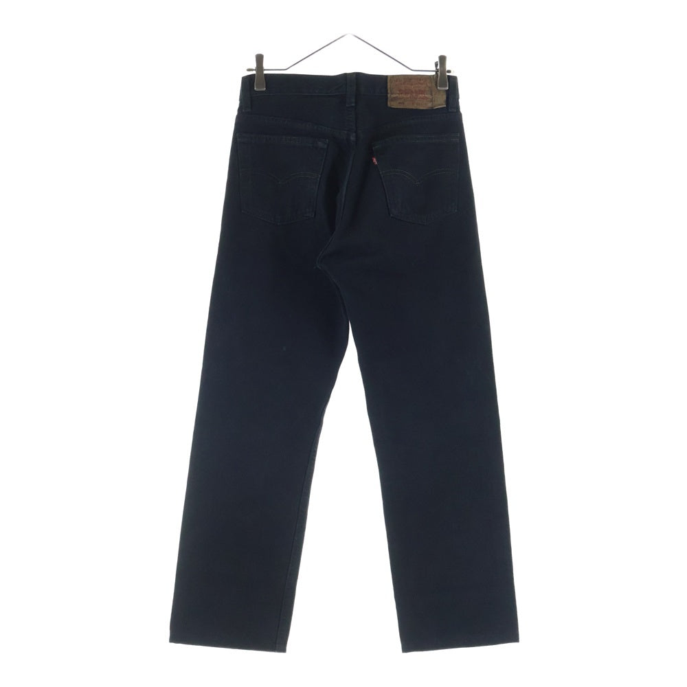 Levi's(リーバイス) 90S 501 BLACK DENIM PANTS USA製 後染め ボタン裏552 スモールe デニムパンツ ブラック