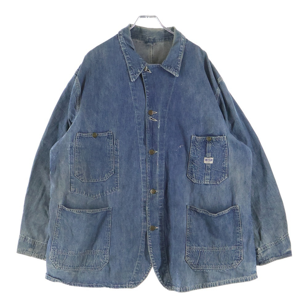 VINTAGE(ヴィンテージ) 40-50S HERCULES (ヘラクレス) DENIM COVERALL デニム カバーオール ジャケット インディゴ
