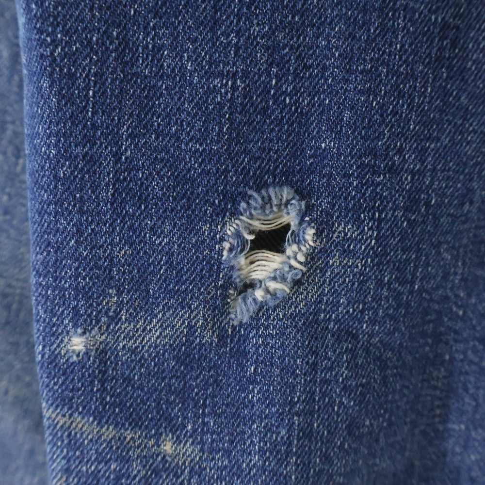 Levi's(リーバイス) 50S 506XX 1st BIG E 片面タブ 一枚袖 ボタン裏17 スライドバックル デニムジャケット インディゴ