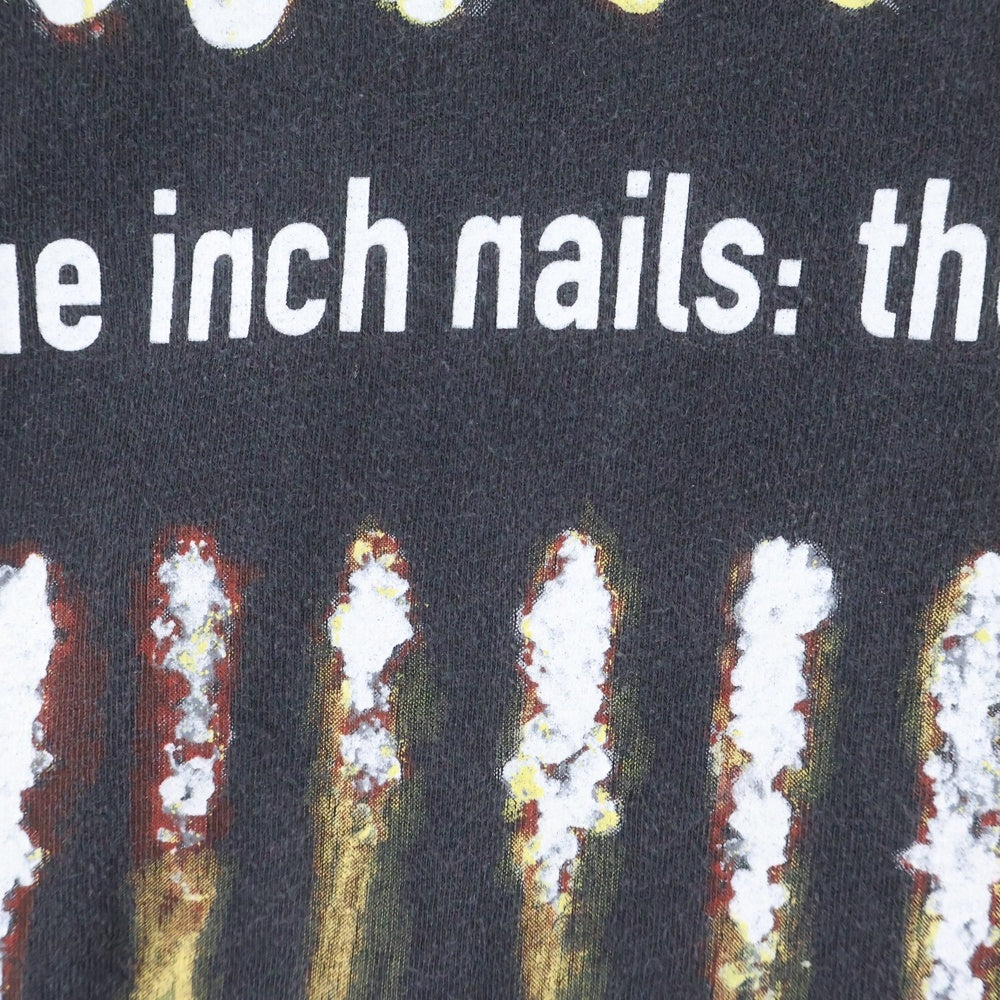 VINTAGE(ヴィンテージ) 90s NINE INCH NAILS THE DOWNWARD SPIRAL SHREDDER TEE ナインインチネイルズ ダウンワードスパイラル シュレッダー 両面プリント半袖Tシャツ