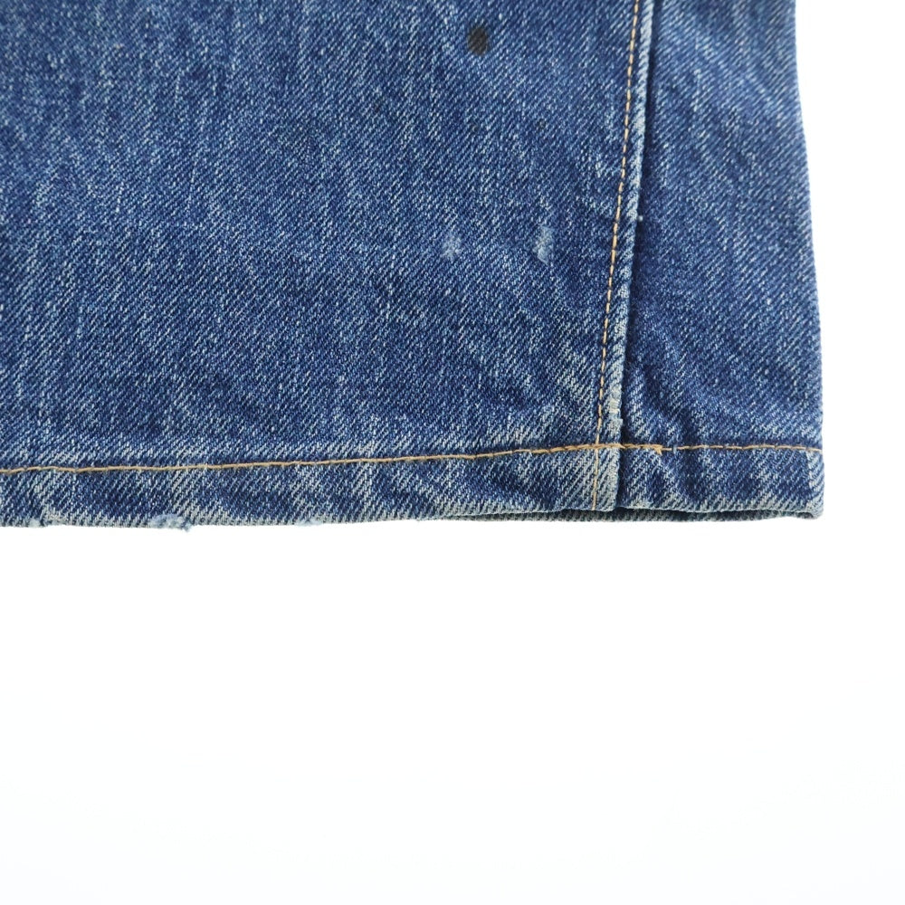 Levi's(リーバイス) 50S VINTAGE 501XX 53model BIG E 革パッチ 通常R ボタン裏無刻印 Vステッチ オフセット 隠しリベット 両面タブ デニム パンツ インディゴ