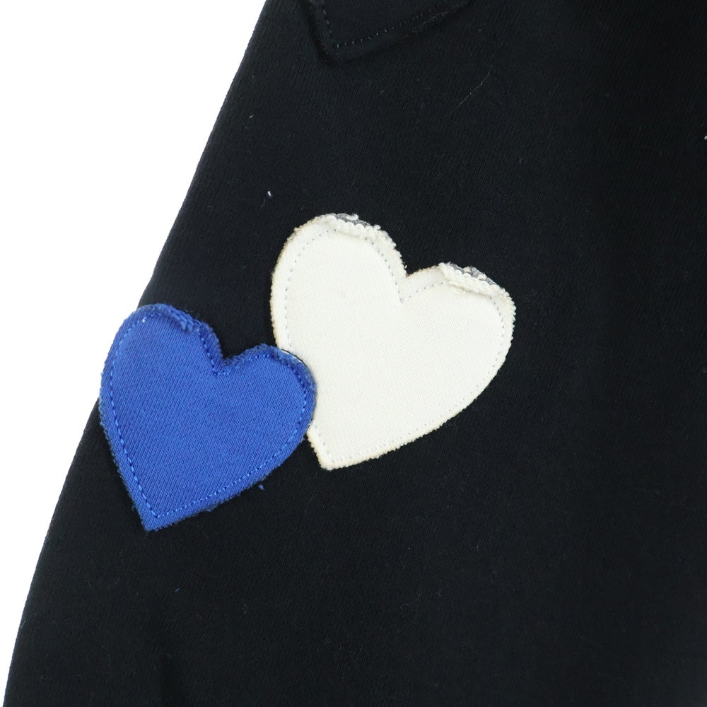 COIN PARKING DELIVERY(コインパーキングデリバリー) ×SANRIO CHARACTERS SWEAT SHIRT CPDSC-KT14 ×サンリオキャラクターズ クルーネック長袖スウェットトレーナー ブラック