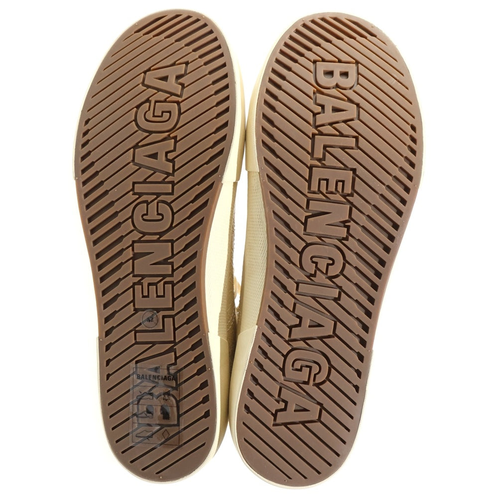 BALENCIAGA(バレンシアガ) PARIS HI TOP LEATHER SNEAKER 688752 パリス ハイカットスニーカー レザー アイボリー