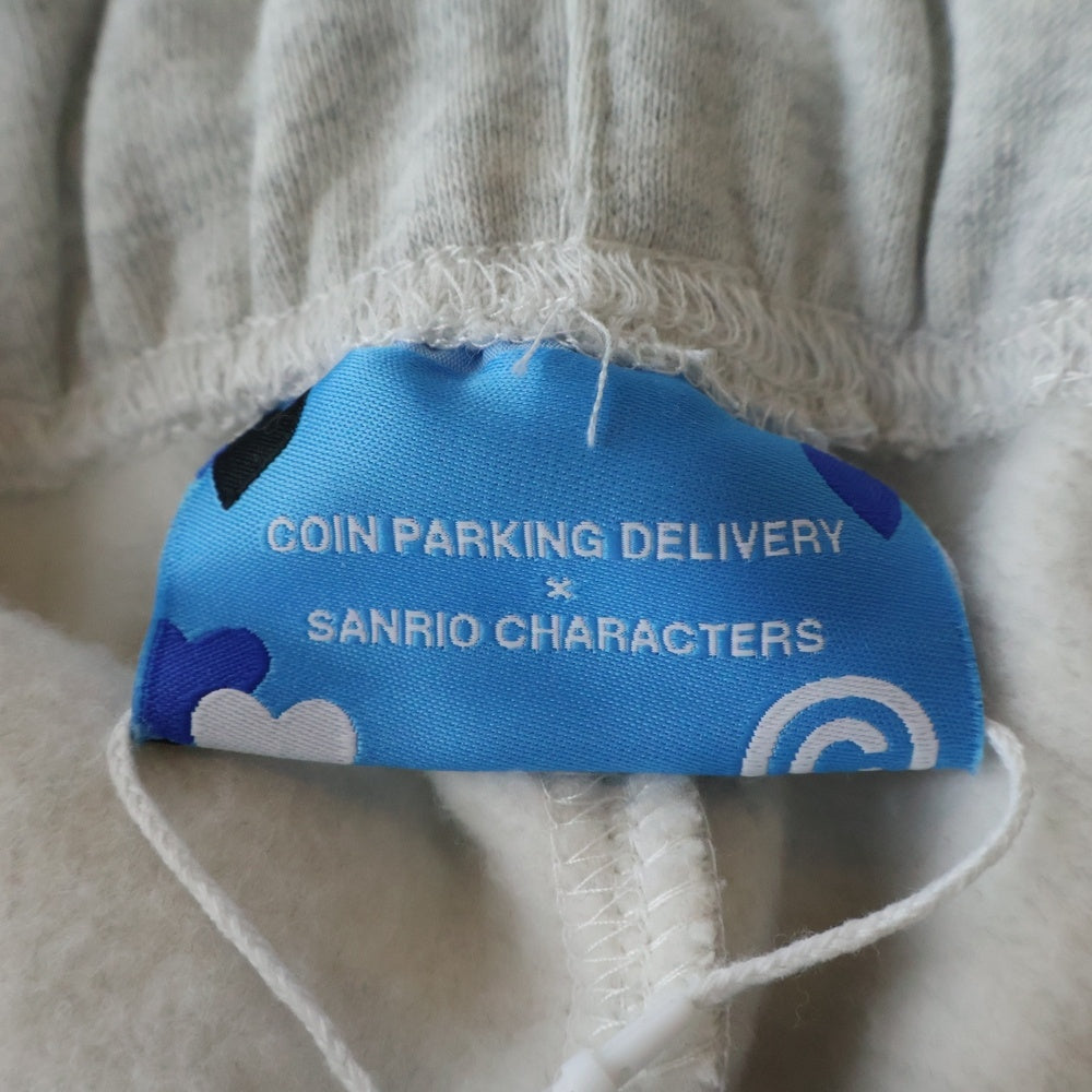 COIN PARKING DELIVERY(コインパーキングデリバリー) ×SANRIO CHARACTERS SWEAT PANTS CPDSC-KT15 ×サンリオキャラクターズスウェットパンツ グレー