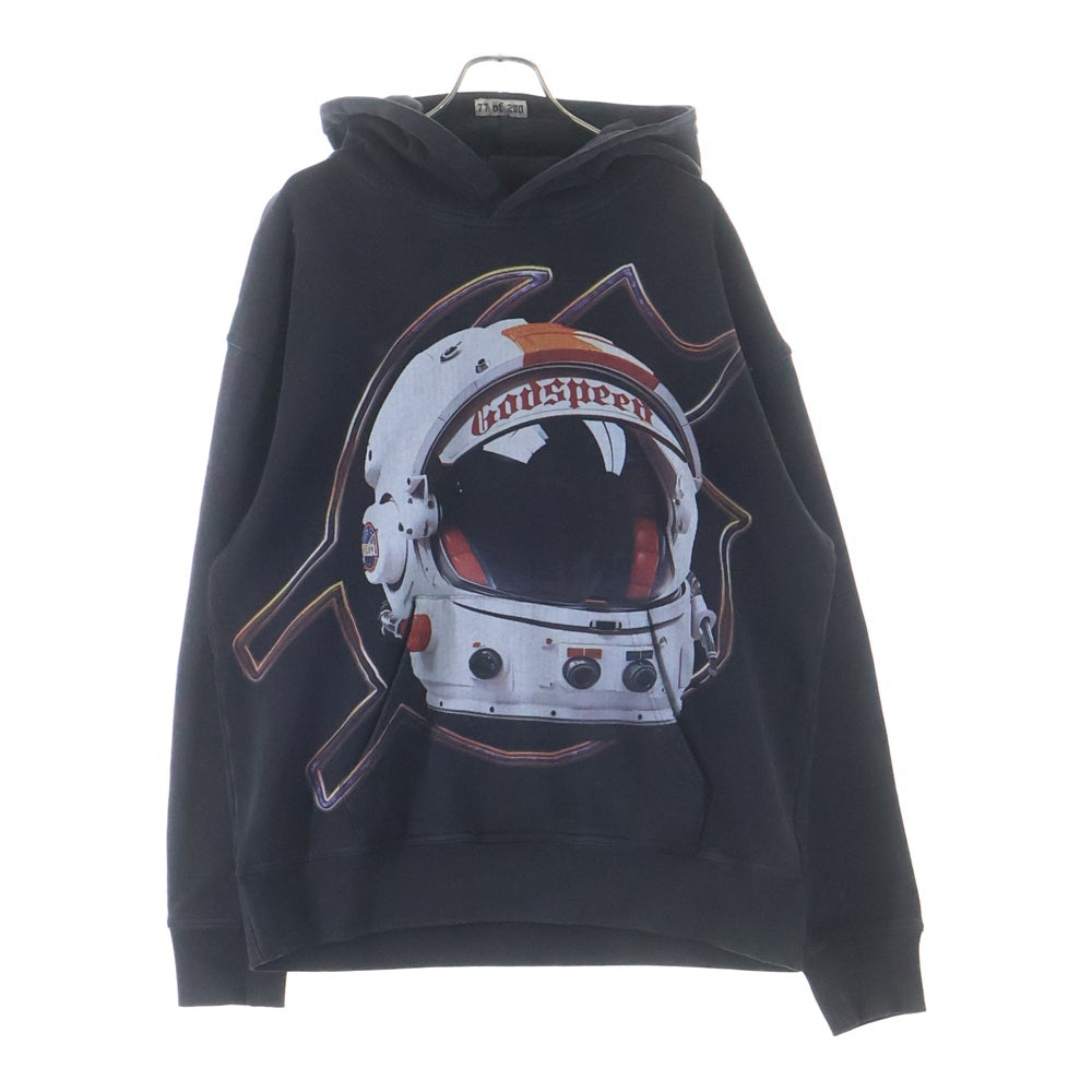 NO BRAND(ノーブランド) GODSPEED NY (ゴッドスピード ニューヨーク) LIFT OFF HOODIE PARKA 77 OF 200 プルオーバーフーディー スウェット パーカー ブラック