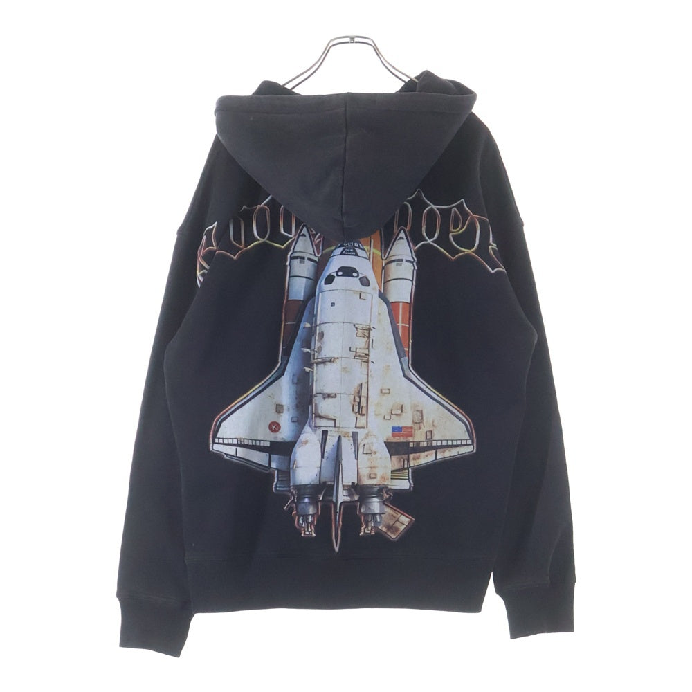 NO BRAND(ノーブランド) GODSPEED NY (ゴッドスピード ニューヨーク) LIFT OFF HOODIE PARKA 77 OF 200 プルオーバーフーディー スウェット パーカー ブラック