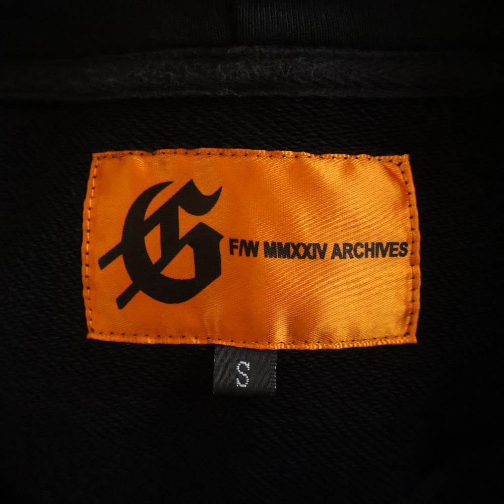 NO BRAND(ノーブランド) GODSPEED NY (ゴッドスピード ニューヨーク) LIFT OFF HOODIE PARKA 77 OF 200 プルオーバーフーディー スウェット パーカー ブラック