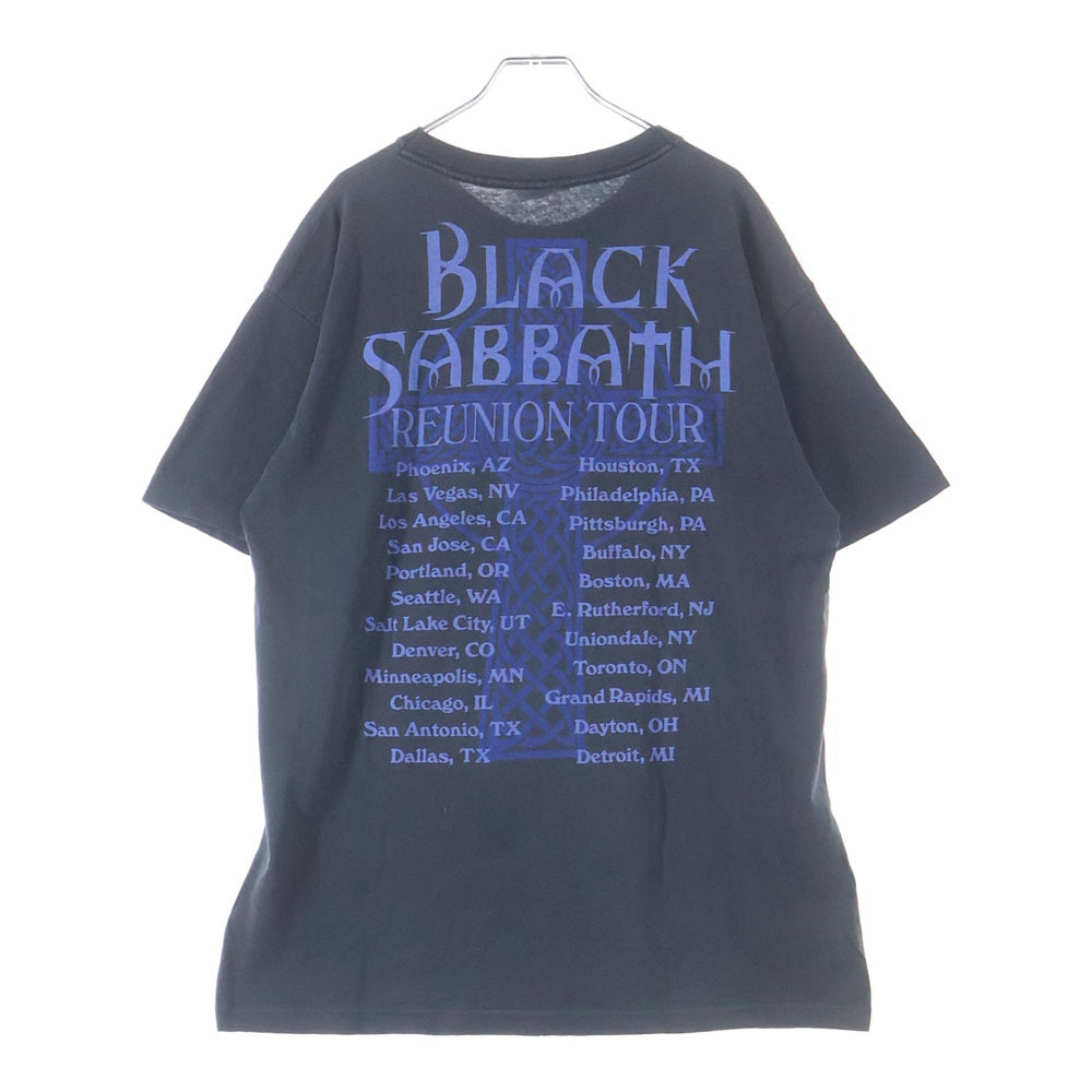 VINTAGE(ヴィンテージ) 90s BLACK SABBATH REUNION TOUR ブラックサバス 半袖プリントTシャツ カットソー ブラック