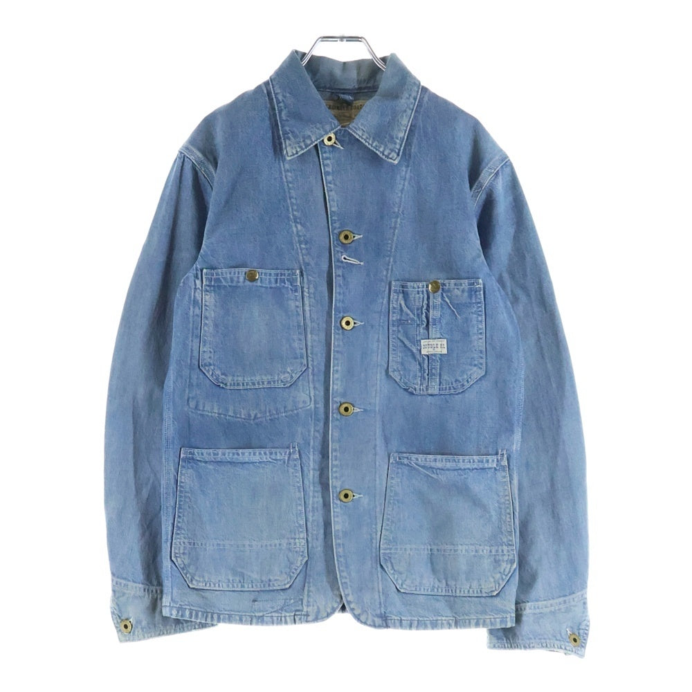 RRL(ダブルアールエル) ENGINEER COAT DENIM COVERALL エンジニアコート デニムカバーオール インディゴ