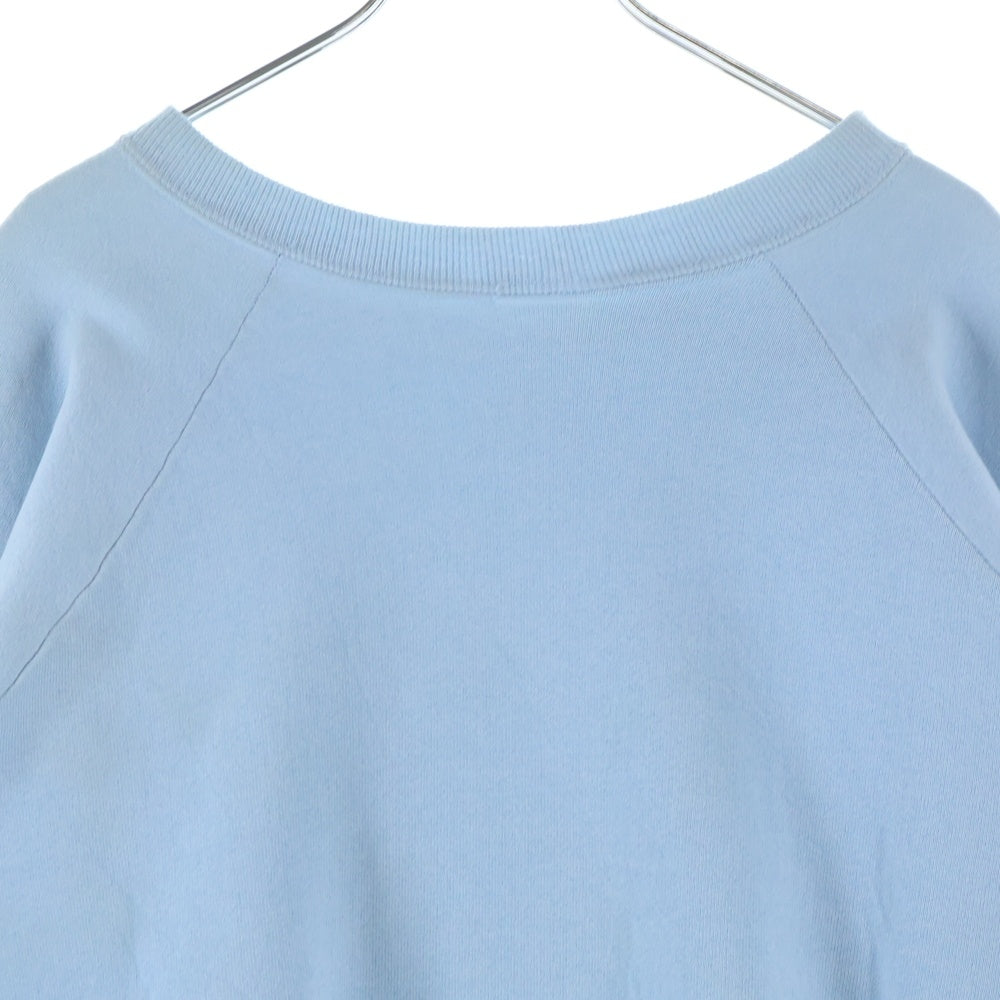VINTAGE(ヴィンテージ) 60-70s GRAPHIC CREWNECK PULLOVER SWEAT SHIFFERT 家紋 フロントプリント プルオーバー スウェット ブルー