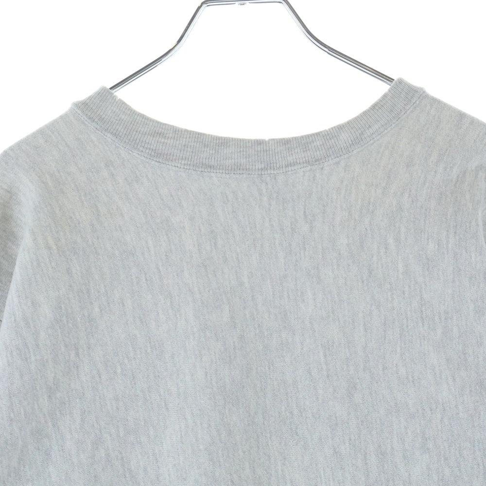 CHAMPION(チャンピオン) 80S REVERSE WEAVE RINGHAMTON トリコタグ リバースウィーブ フロントプリント トレーナー スウェット グレー