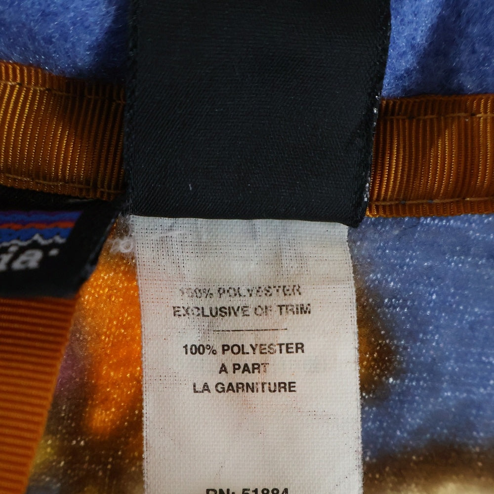 PATAGONIA(パタゴニア) FLOWER PATTERN HALF ZIP USA製 花柄 ハーフジップ フリース ジャケット マルチカラー 85536