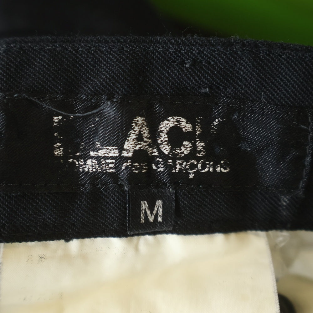 BLACK COMME des GARCONS(ブラックコムデギャルソン) サルエルパンツ スラックス ブラック