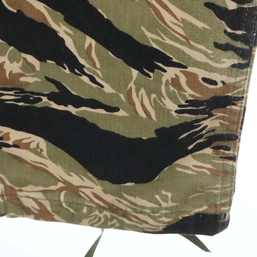 COMME des GARCONS(コムデギャルソン) 11AW Camo Cotton Drop Crotch Casual Pants 迷彩柄 タガーカモ ジョガーカジュアルパンツ カーキ