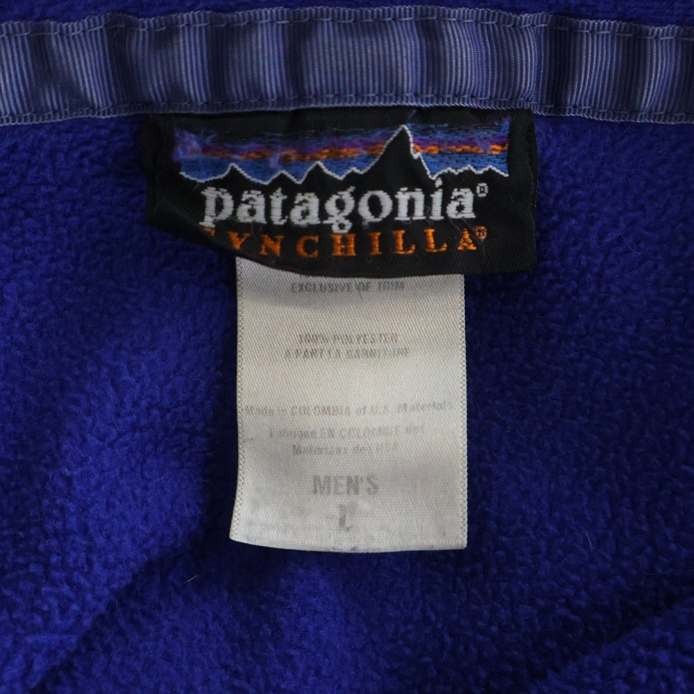 PATAGONIA(パタゴニア) 00S SYNCHILLA SNAP T FLEECE PULLOVER JACKET シンチラ スナップT フリース プルオーバー ジャケット ネイビー/ブラック 25450F8