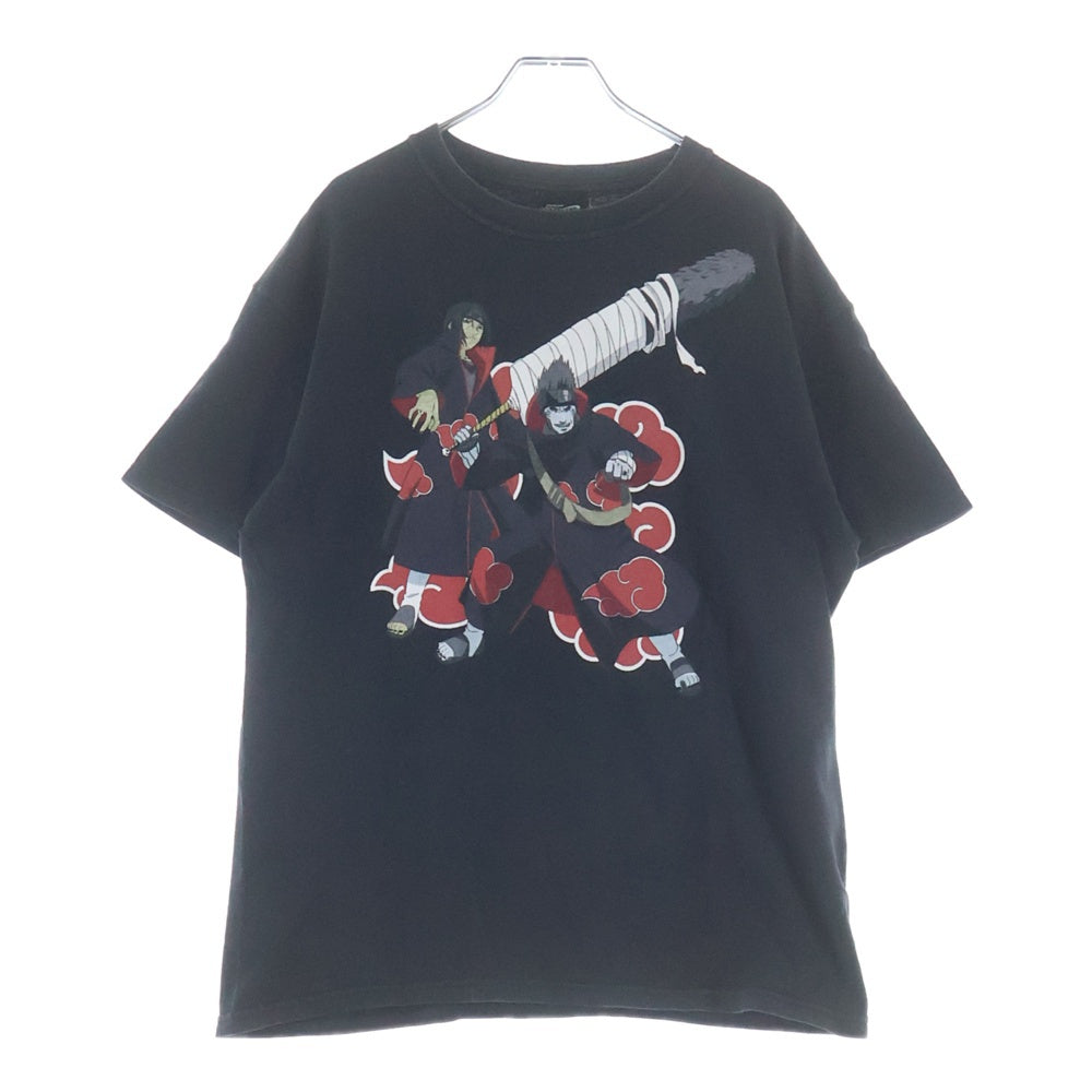 VINTAGE(ヴィンテージ) 00S NARUTO うちはイタチ 干柿鬼鮫 TEE ナルト 半袖カットソーTシャツ ブラック