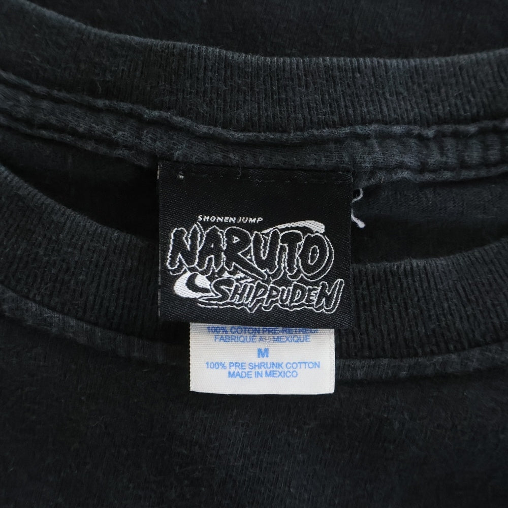 VINTAGE(ヴィンテージ) 00S NARUTO うちはイタチ 干柿鬼鮫 TEE ナルト 半袖カットソーTシャツ ブラック