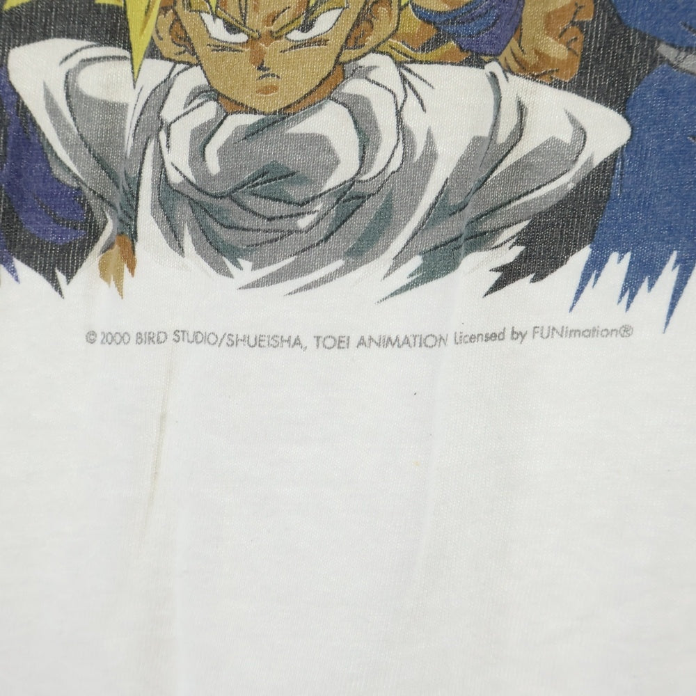 VINTAGE(ヴィンテージ) 00S DRAGONBALL Z TEE ドラゴンボールゼット 半袖カットソーTシャツ ホワイト