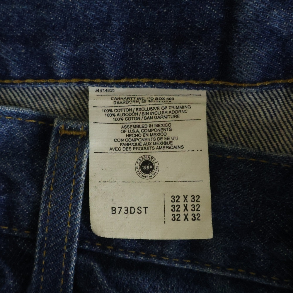 CARHARTT(カーハート) 00S DOUBLE KNEE PAINTER PANTS USA製 ダブルニー ペインターパンツ インディゴ