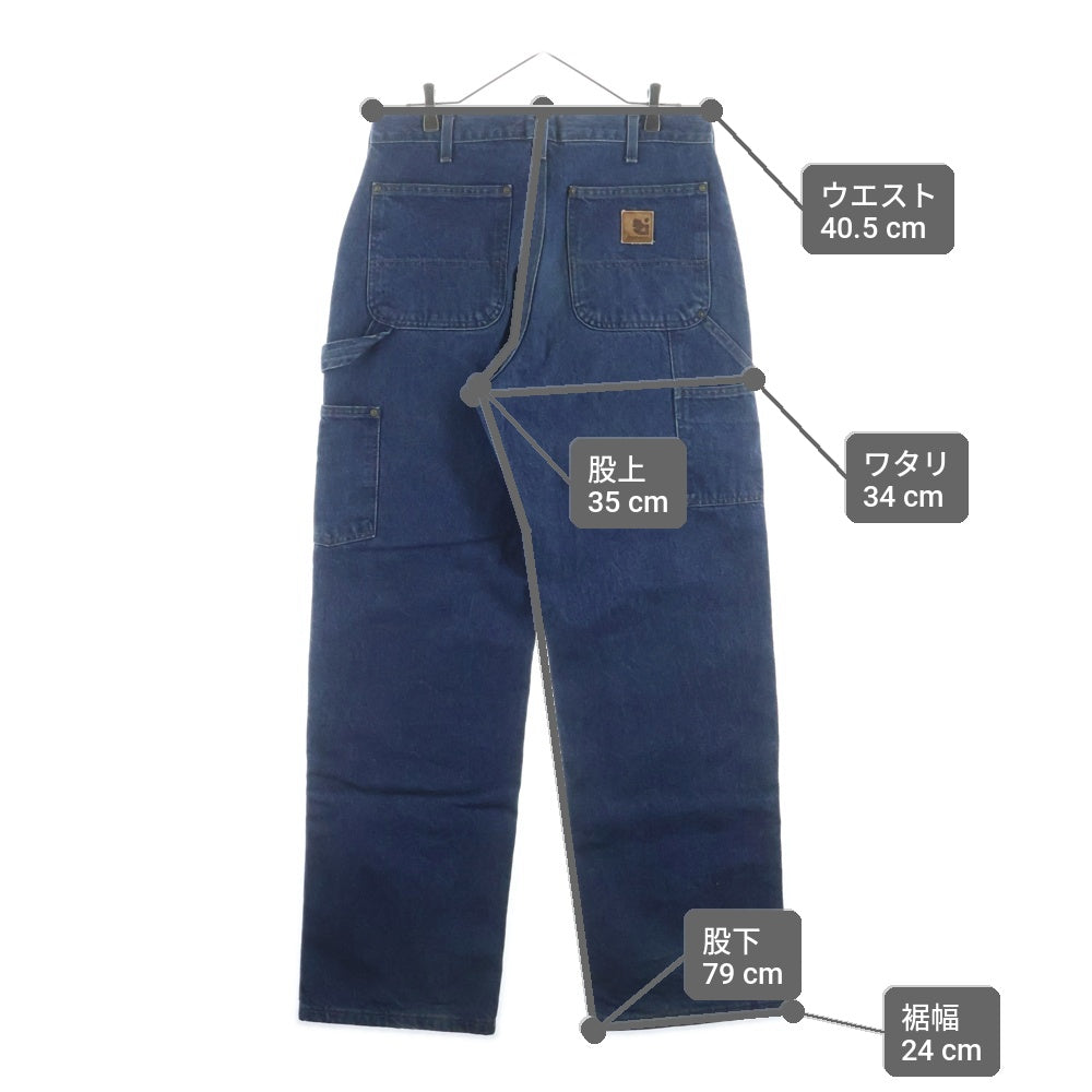 CARHARTT(カーハート) 00S DOUBLE KNEE PAINTER PANTS USA製 ダブルニー ペインターパンツ インディゴ