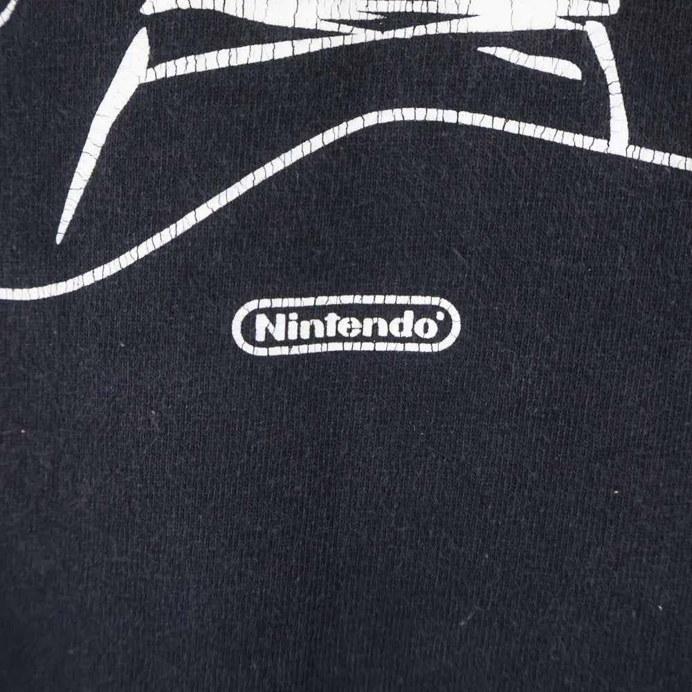 VINTAGE(ヴィンテージ) 00S NINTENDO WII NUNCHAKU TEE ニンテンドー ヌンチャク 半袖Tシャツ カットソー ブラック