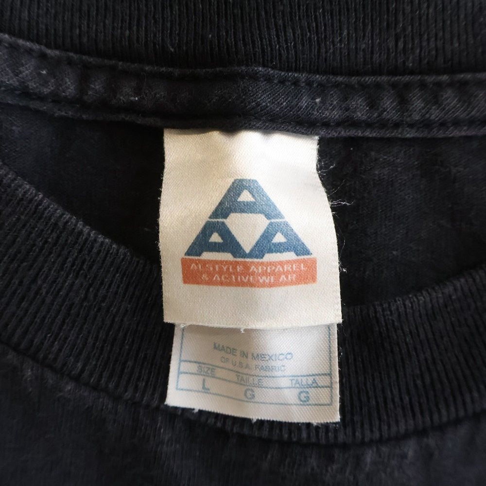 VINTAGE(ヴィンテージ) 00S NINTENDO WII NUNCHAKU TEE ニンテンドー ヌンチャク 半袖Tシャツ カットソー ブラック