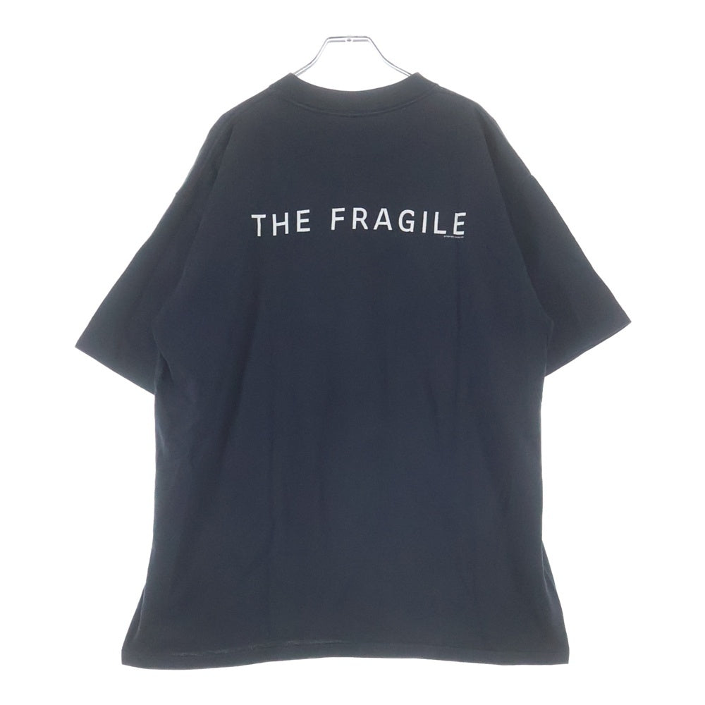 VINTAGE(ヴィンテージ) 90S NINE INCH NAILS THE FRAGILE LOGO ナイン インチ ネイルズ ザ フラジャイル ロゴ 半袖Tシャツ カットソー ブラック