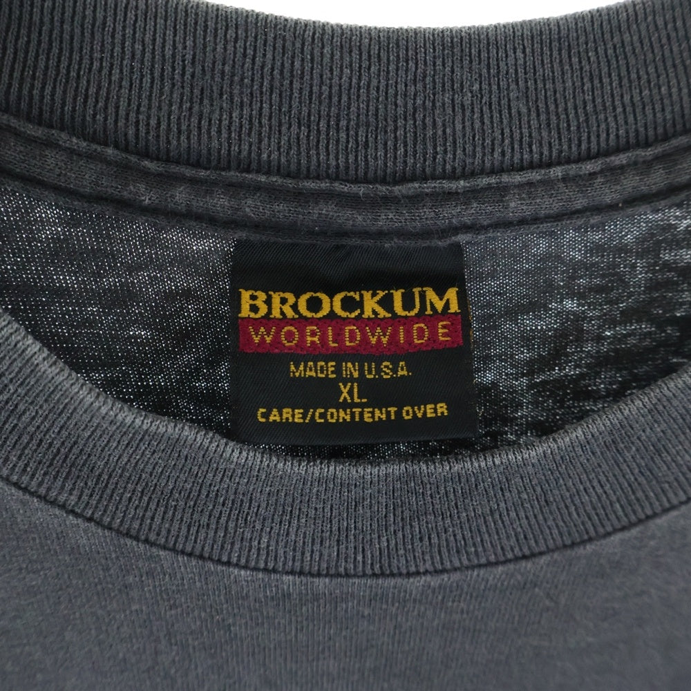 VINTAGE(ヴィンテージ) 90S NIRVANA SEAHORSE COMPETITOR TEE BROCKUN ニルヴァーナ シーホース タツノオトシゴ 半袖Tシャツ カットソー ブラック