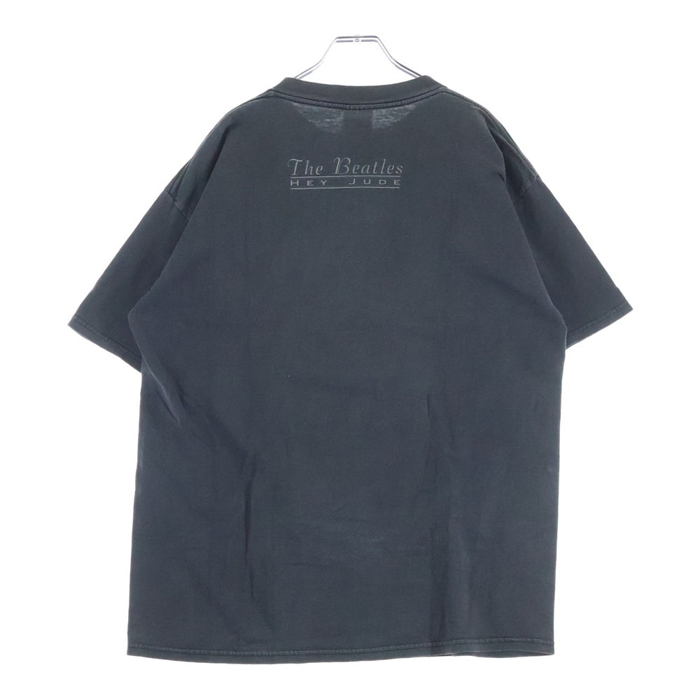 VINTAGE(ヴィンテージ) 90S BEATLES HEY JUDE TEE 1999 ビートルズ ヘイ ジュード バンド 半袖Tシャツ カットソー ブラック