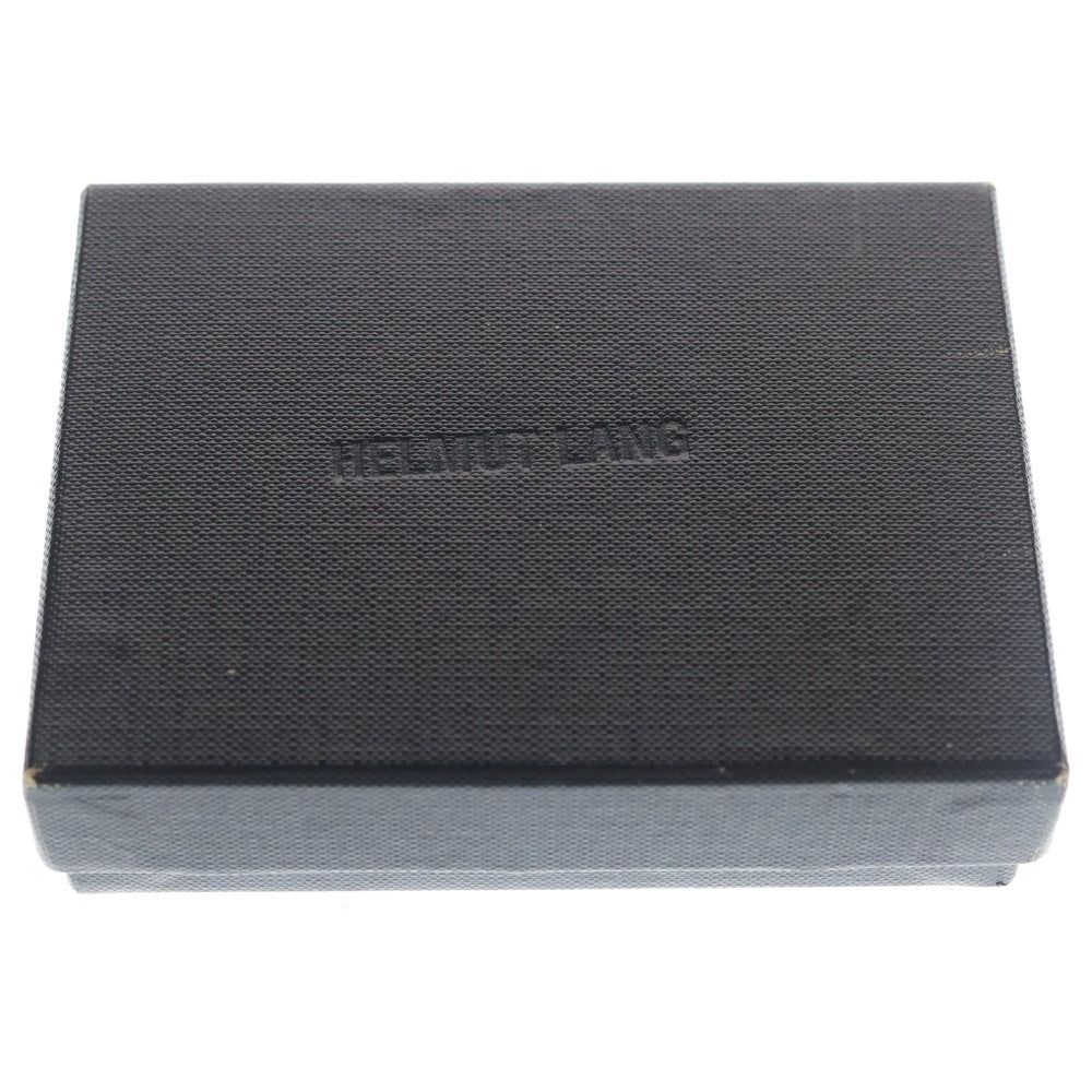 HELMUT LANG(ヘルムートラング) パイソン柄 三つ折り財布 ブラウン カードケース レザー