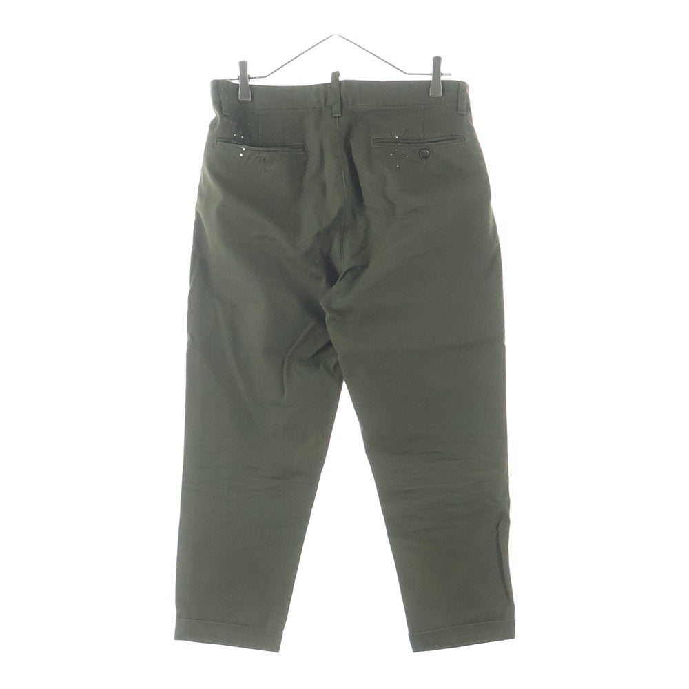 DSQUARED2(ディースクエアード) パッチワーク トラウザーパンツ 74KA097441794 カーキ