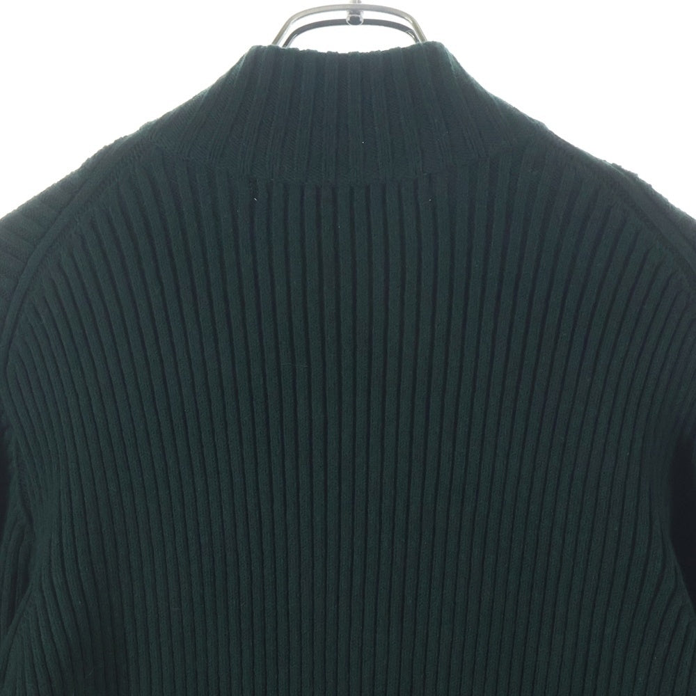 JOHN LAWRENCE SULLIVAN(ジョンローレンスサリバン) 17AW ZIP KNIT SWEATER 4B007-0117-42 ダブルジップアップ ニットセーター 長袖 グリーン