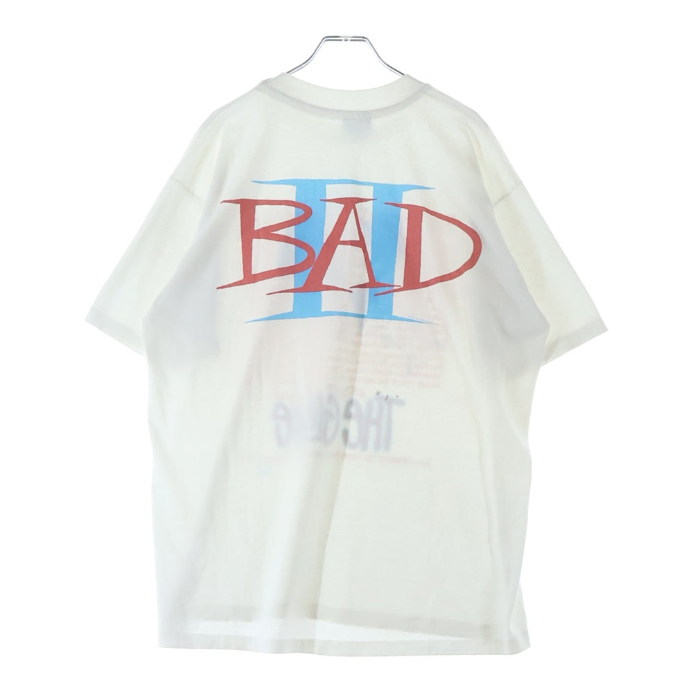 VINTAGE(ヴィンテージ) 1991 B・A・D 2 × Stussy The Globe old Tee Shirt 半袖カットソーTシャツ ホワイト