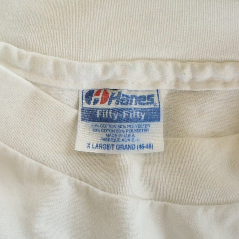 VINTAGE(ヴィンテージ) 1991 B・A・D 2 × Stussy The Globe old Tee Shirt 半袖カットソーTシャツ ホワイト