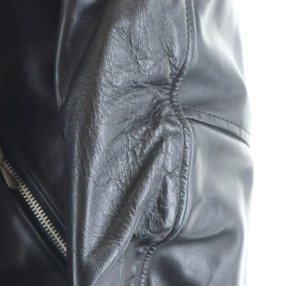 HARLEY DAVIDSON(ハーレーダビッドソン) SCREAMIN EAGLE CLUB LEATHER RIDERS スクリーミングイーグルクラブ レザーライダース USA製 ピンズカスタム レザー ダブルライダースジャケット