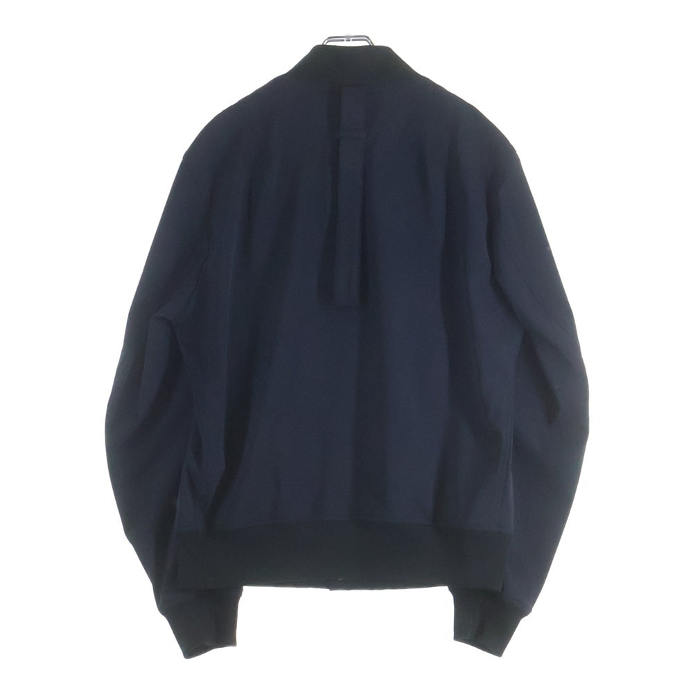 Y-3(ワイスリー) BLOUSON JAKET ブルゾンジャケット バックストラップ アシンメトリーデザイン ネイビー