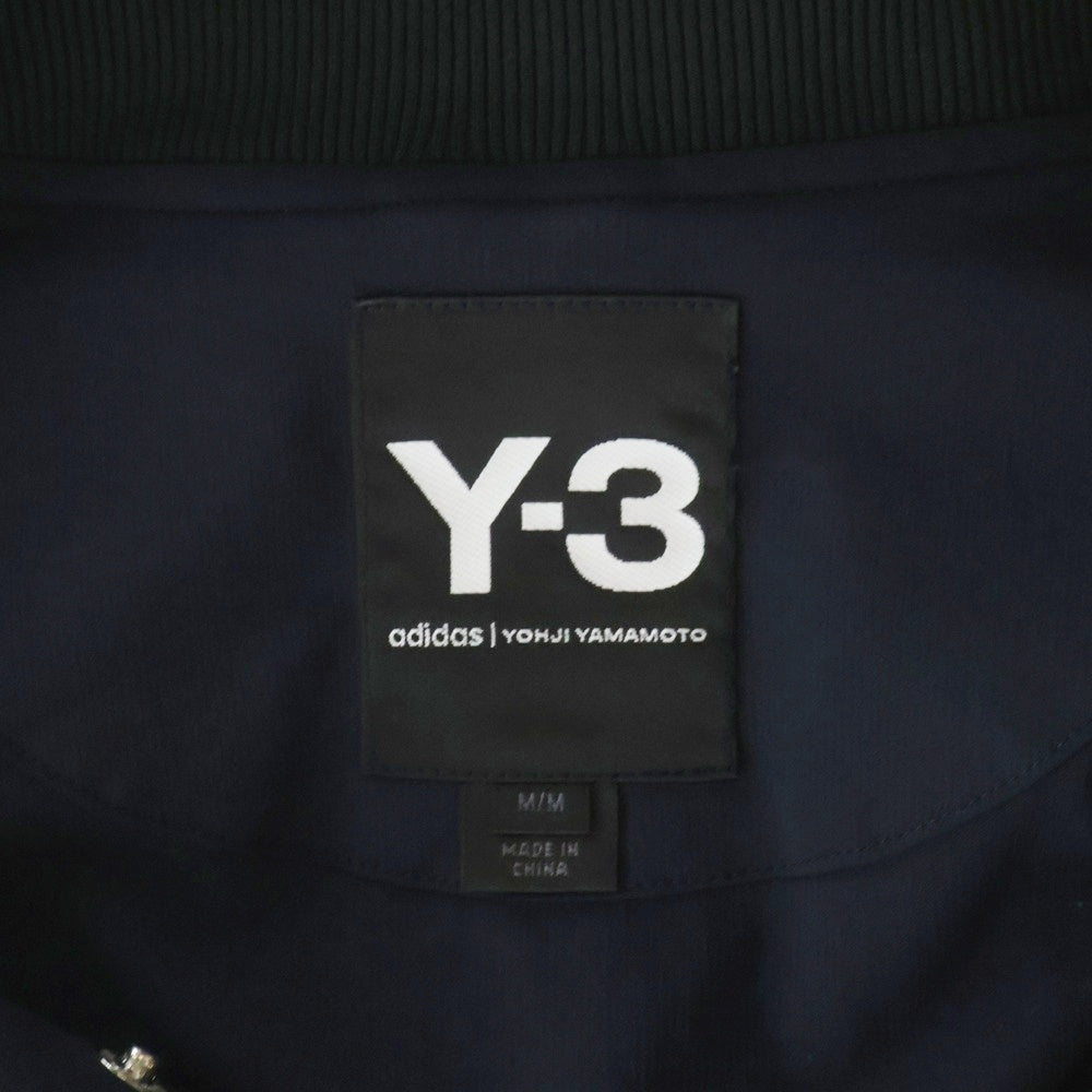 Y-3(ワイスリー) BLOUSON JAKET ブルゾンジャケット バックストラップ アシンメトリーデザイン ネイビー