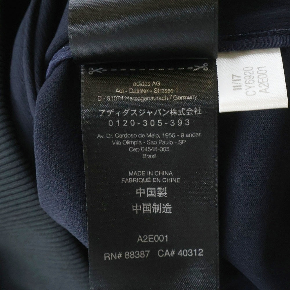 Y-3(ワイスリー) BLOUSON JAKET ブルゾンジャケット バックストラップ アシンメトリーデザイン ネイビー
