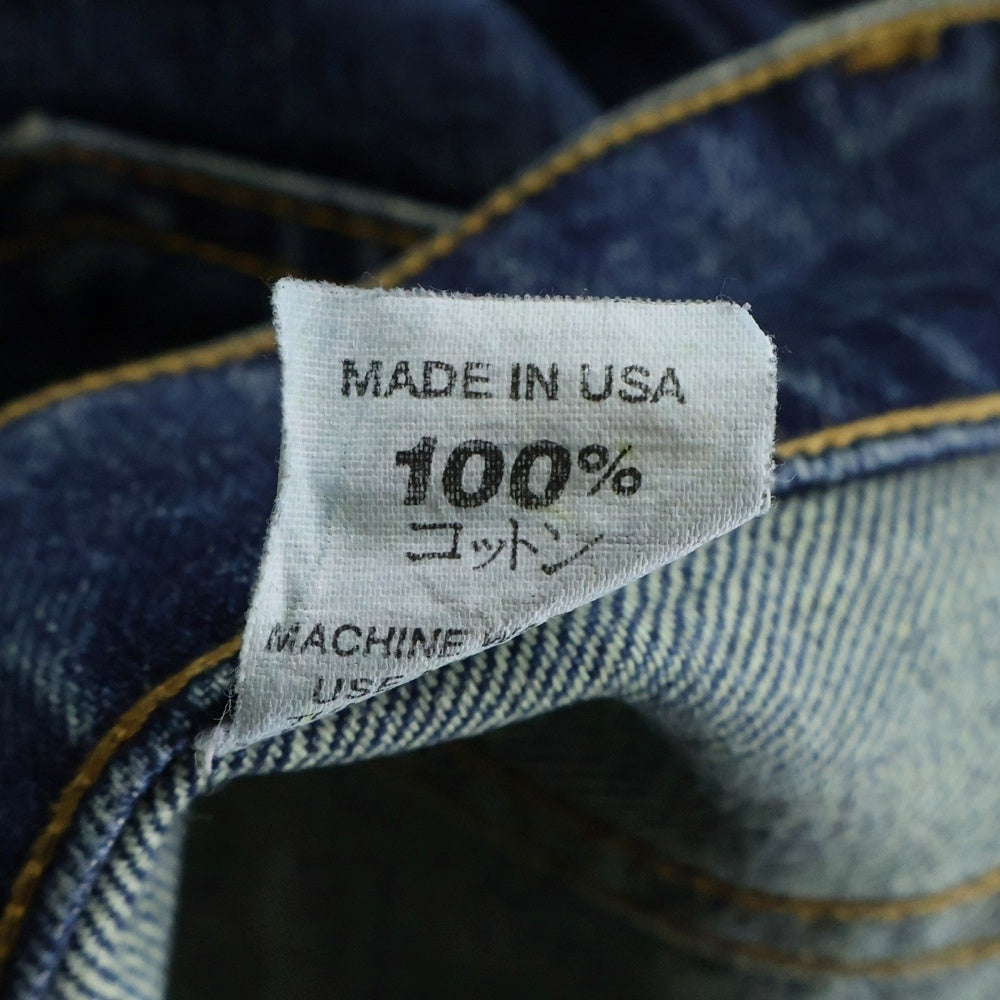 STUSSY(ステューシー) 90-00S OLD DENIM PANTS USA製 紺タグ デニム パンツ インディゴ