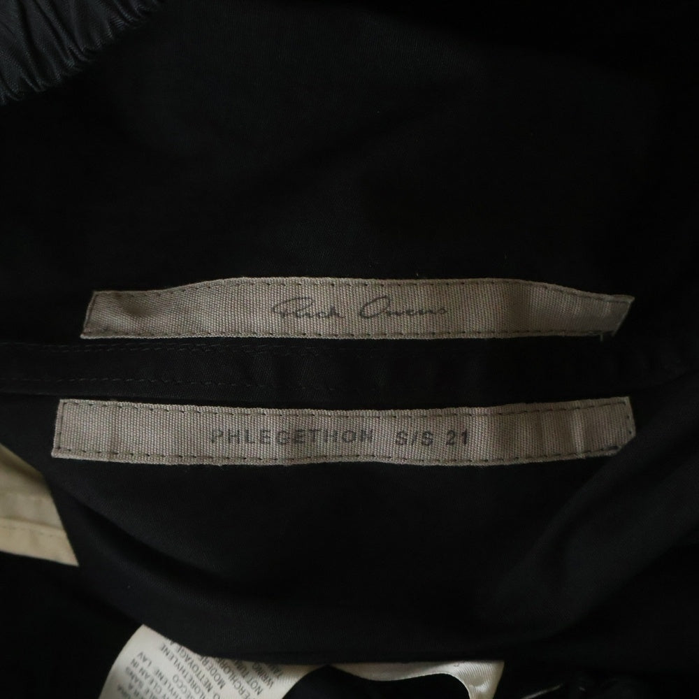 Rick Owens(リックオウエンス) 21SS Dust Bela Boxers Shorts ダスト ベラ ボクサー ショートパンツ ショーツ ブラック RU21S6391-TE