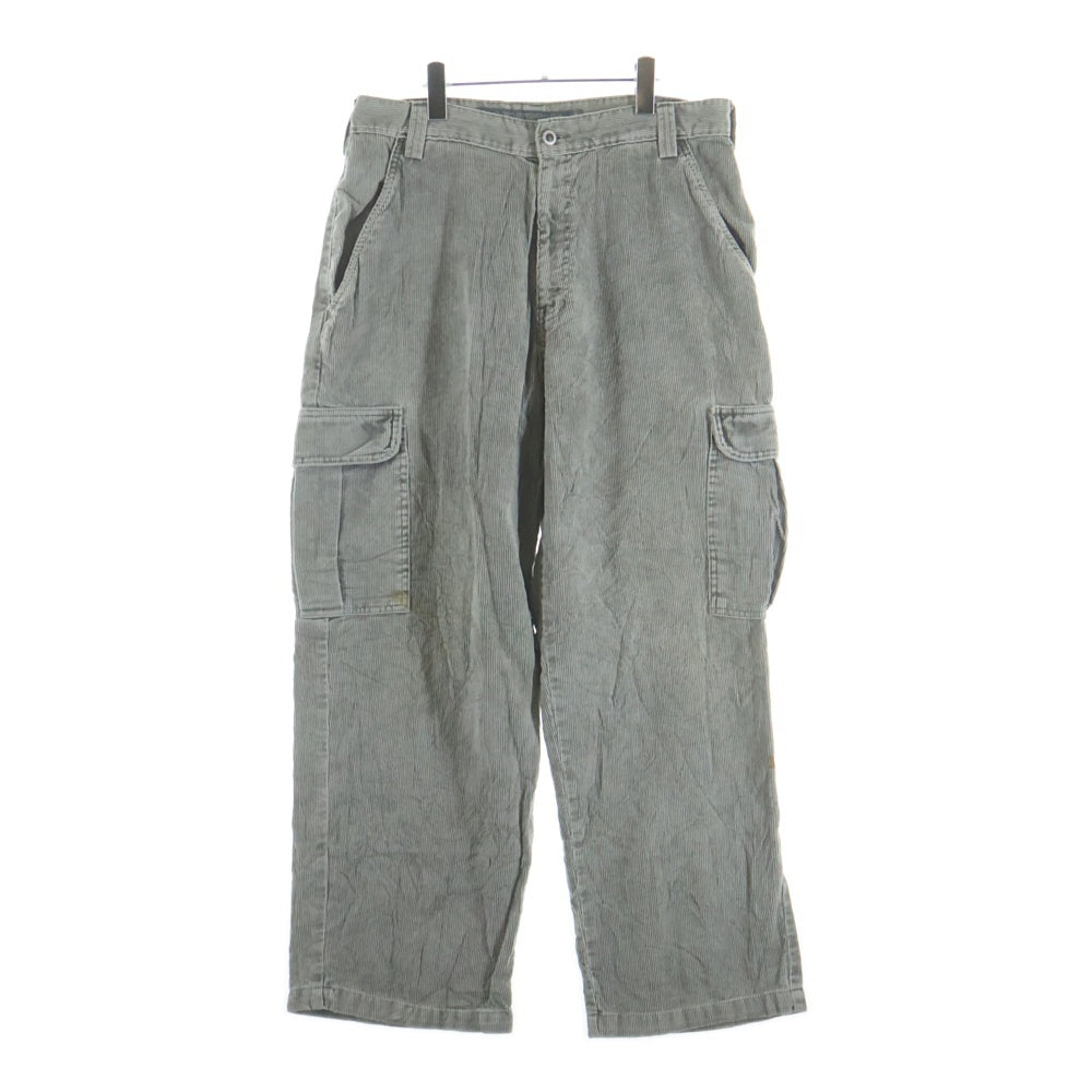 Levi's(リーバイス) 90S SILVERTAB CORDUROY CARGO PANTS シルバータブ コーデュロイ カーゴ ワイド パンツ グレー