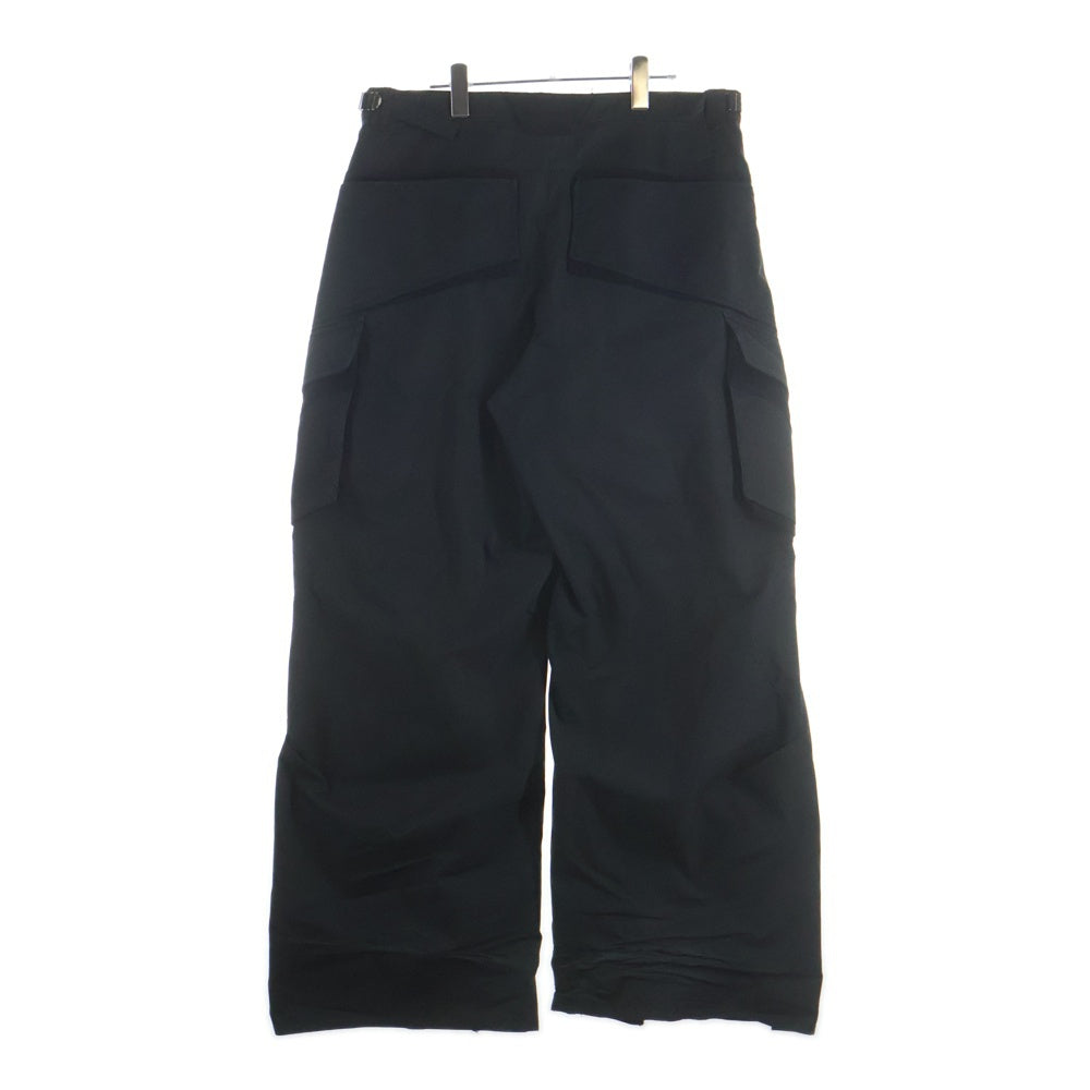 NO BRAND(ノーブランド) Cmmawear GAIA CARGO PANTS ガイアカーゴパンツ ブラック