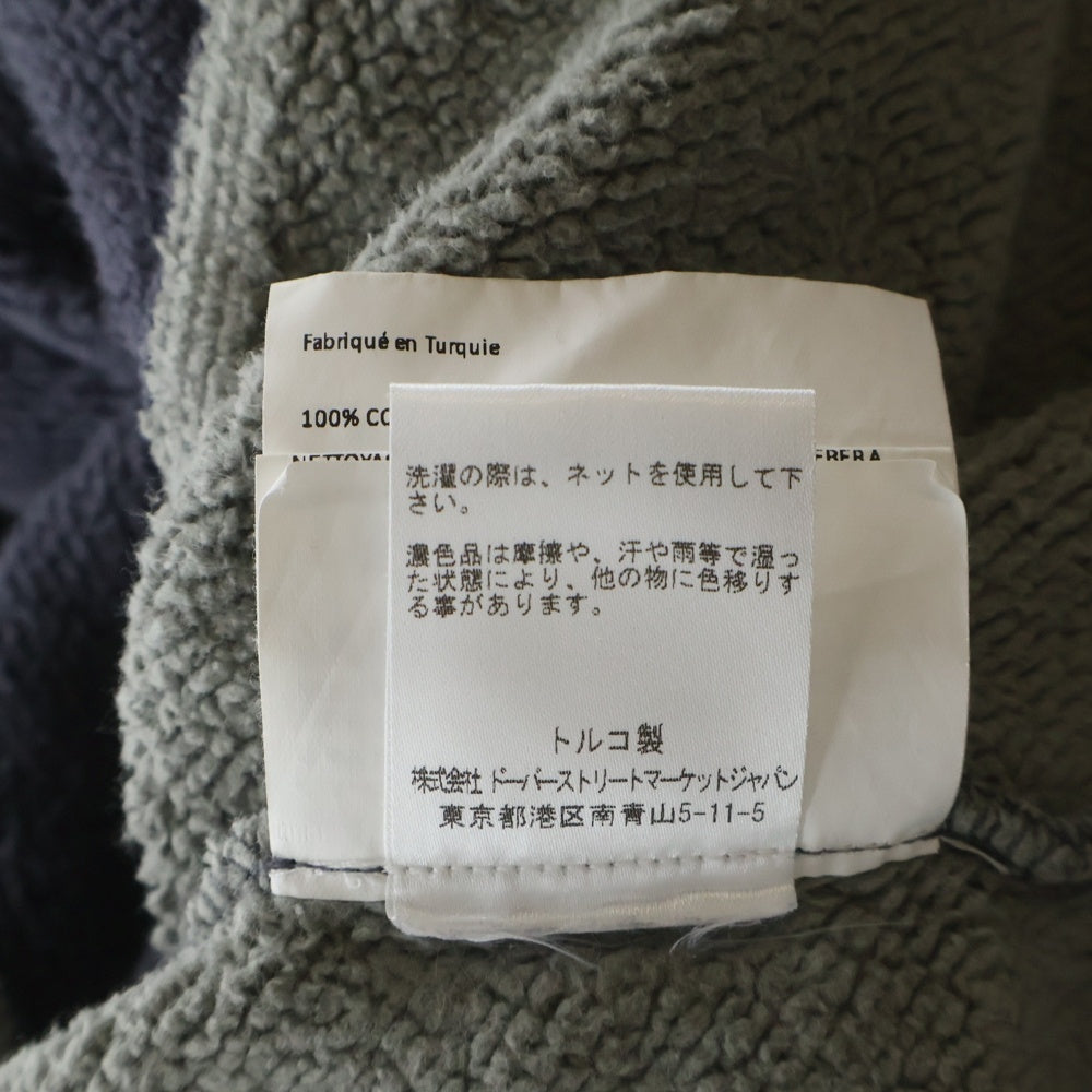 ERL(イーアールエル) Wave Hoodie ERL11T024 ウェーブ プルオーバーパーカー フーディー パープル